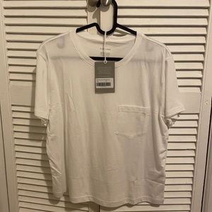 Everlane Organic Cotton Box Cut Pocket Tee